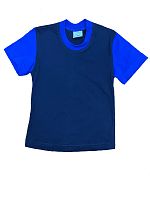 Футболка детская комбинированная