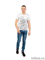 Футболка мужская Х/Б короткий рукав