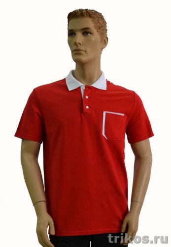 Рубашка поло короткий рукав пике комбинир,с карманом. Рубашка поло короткий рукав пике комбинир,с карманом.
