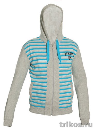 Толстовка мужская полоска с капюшоном на молнии (вставка) Толстовка мужская полоска с капюшоном на молнии (вставка)