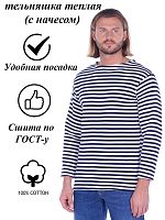 Тельняшка мужская   Х/Б утепленная Тельняшка мужская   Х/Б утепленная