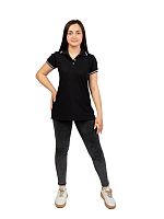 Рубашка поло женская короткий рукав,на манжете