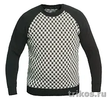 Джемпер вязаный (жаккардовый) 
