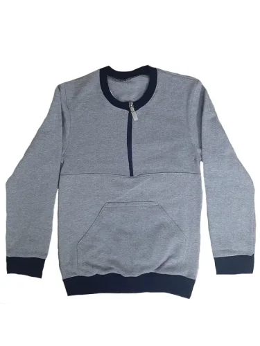 Толстовка детская отрезная кокетка на молнии Толстовка детская отрезная кокетка на молнии