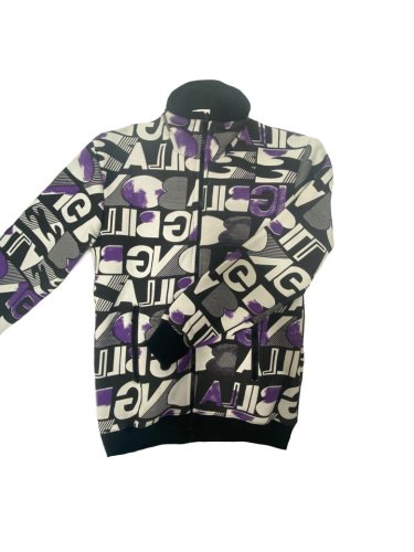 Толстовка мужская без капюшона на молнии Буквы Толстовка мужская без капюшона на молнии Буквы