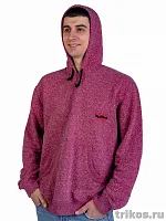 Толстовка мужская 3-х нитка с капюшоном и вышивкой 