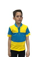 Рубашка поло воротник стойка кор.рукав