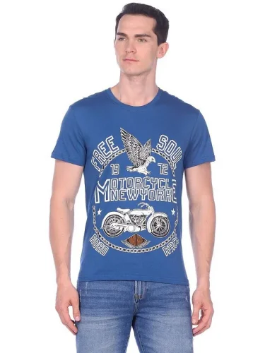 Футболка мужская короткий рукав с принтом Футболка мужская короткий рукав с принтом