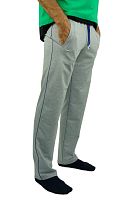 Брюки футер петелька  с кантом