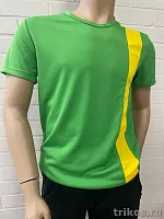 Футболка полиэстер мужская  комбинированная