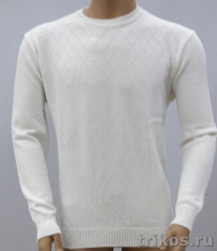 Свитер мужской вязаный "Снежинка" Свитер мужской вязаный "Снежинка"