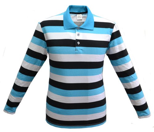 Рубашка поло длин.рукав полоса Рубашка поло длин.рукав полоса