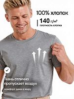 Футболка мужская Х/Б кор.рукав 