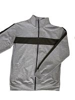 Олимпийка со вставками,карман листочка 