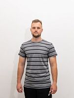Футболка мужская полоса короткий рукав 