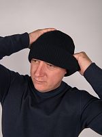 Шапка вязаная (двухслойная)