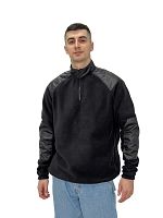 Толстовка мужская флис с налокотниками