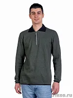 Толстовка мужская горловина на молнии 