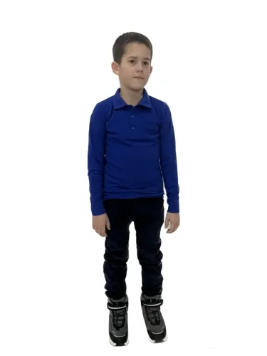 Рубашка поло  длин. рукав