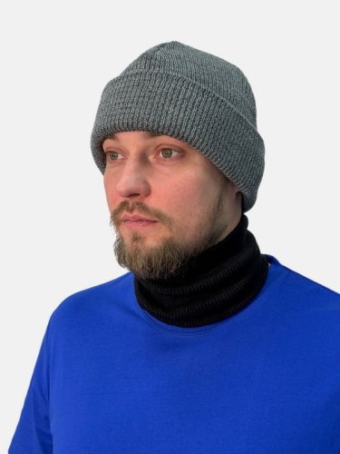 Шапка вязаная (двухслойная) Шапка вязаная (двухслойная)